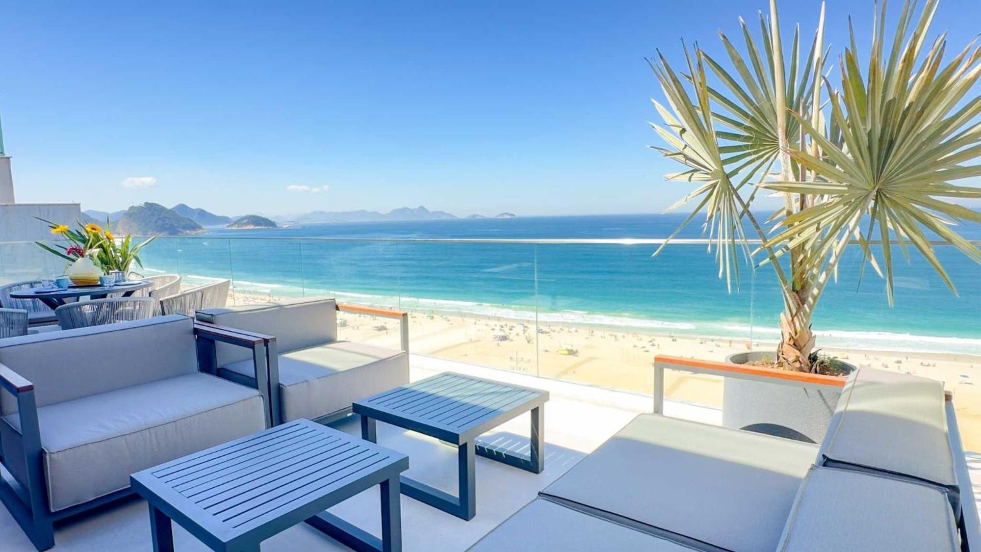 Hr.377 - Cobertura Com 8 Em Copacabana Apartamento Río de Janeiro
